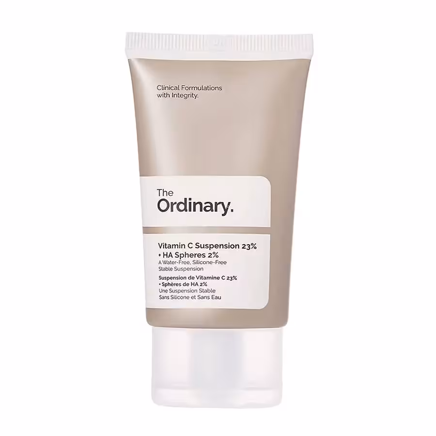 کرم سوسپانسیون ویتامین سی ۲۳% + هیالورونیک اسید ۲% اوردینری | 30ml