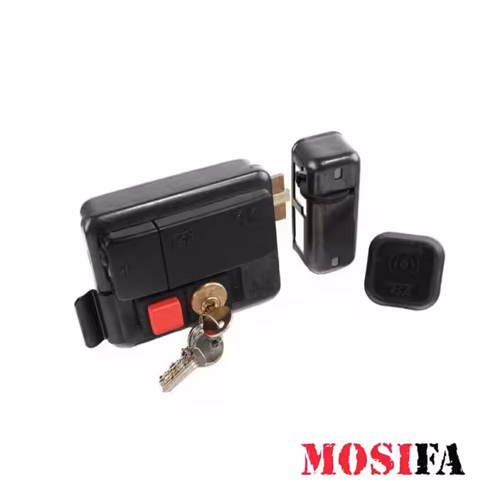 قفل برقی بیرون بازشو کلید ساده تسا 7081