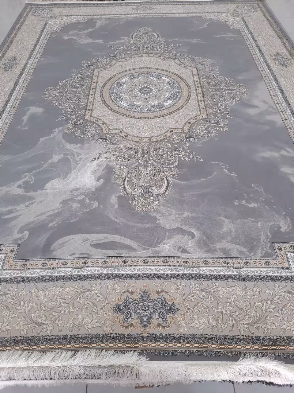 فرش 12متری اکرولیک کاشان 1200 شانه تراکم H 3600