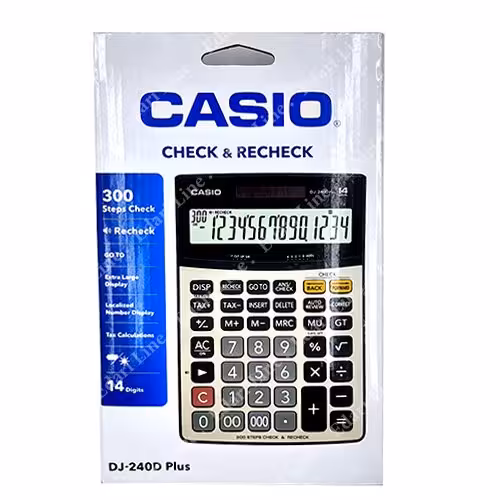 ماشين حساب کاسيو DJ_240D