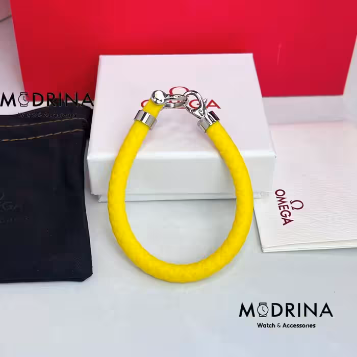 دستبند امگا رابر زرد مستر OMEGA BRACELET
