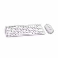 کیبورد و موس لاجیتک  LOGITECH PEBBLE 2 COMBO WHITE