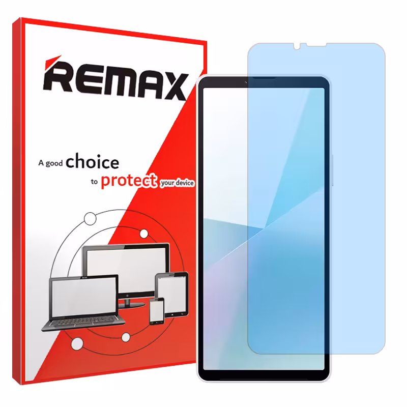 گلس سونی Xperia 10 VI مدل مات آنتی بلو برند ریمکس کد S