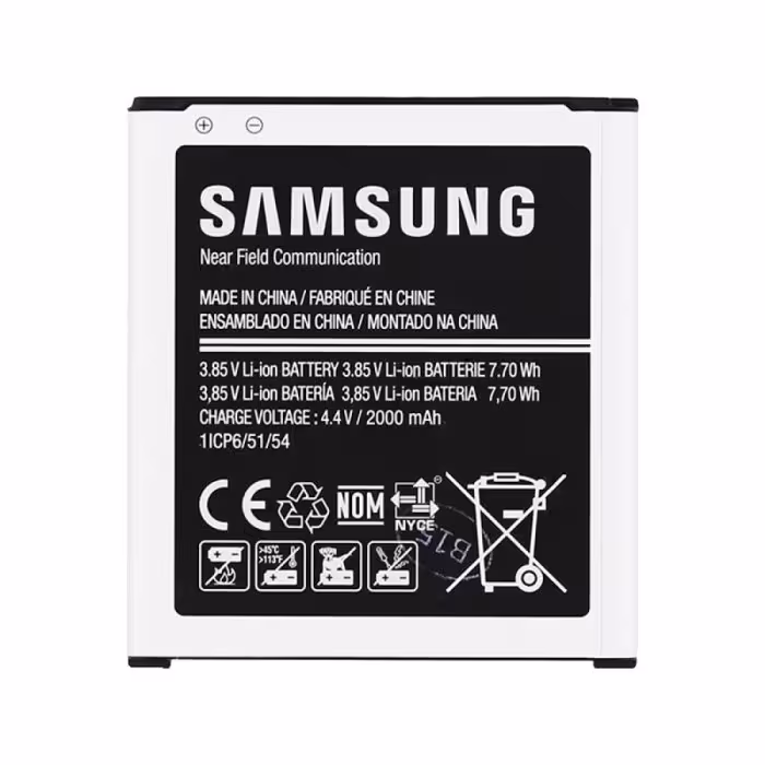 باتری سامسونگ Galaxy J2 مدل EB-BG360BBE با ظرفیت 2000 میلی‌آمپر | اورجینال 🔋