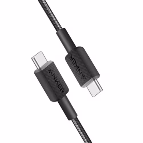کابل شارژ 240 وات 0.9 متری USB-C به USB-C انکر مدل A81D5