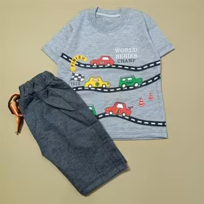 تیشرت شلوارک پسرانه