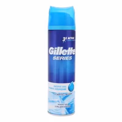 ژل اصلاح ژیلت Gillette مدل Sensitive COOL ظرفیت 200 میلی لیتر
