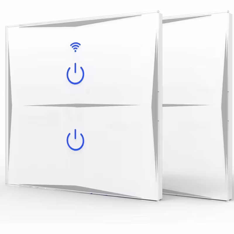 سوئیچ هوشمند نور WiFi Koiiko 2 Gang