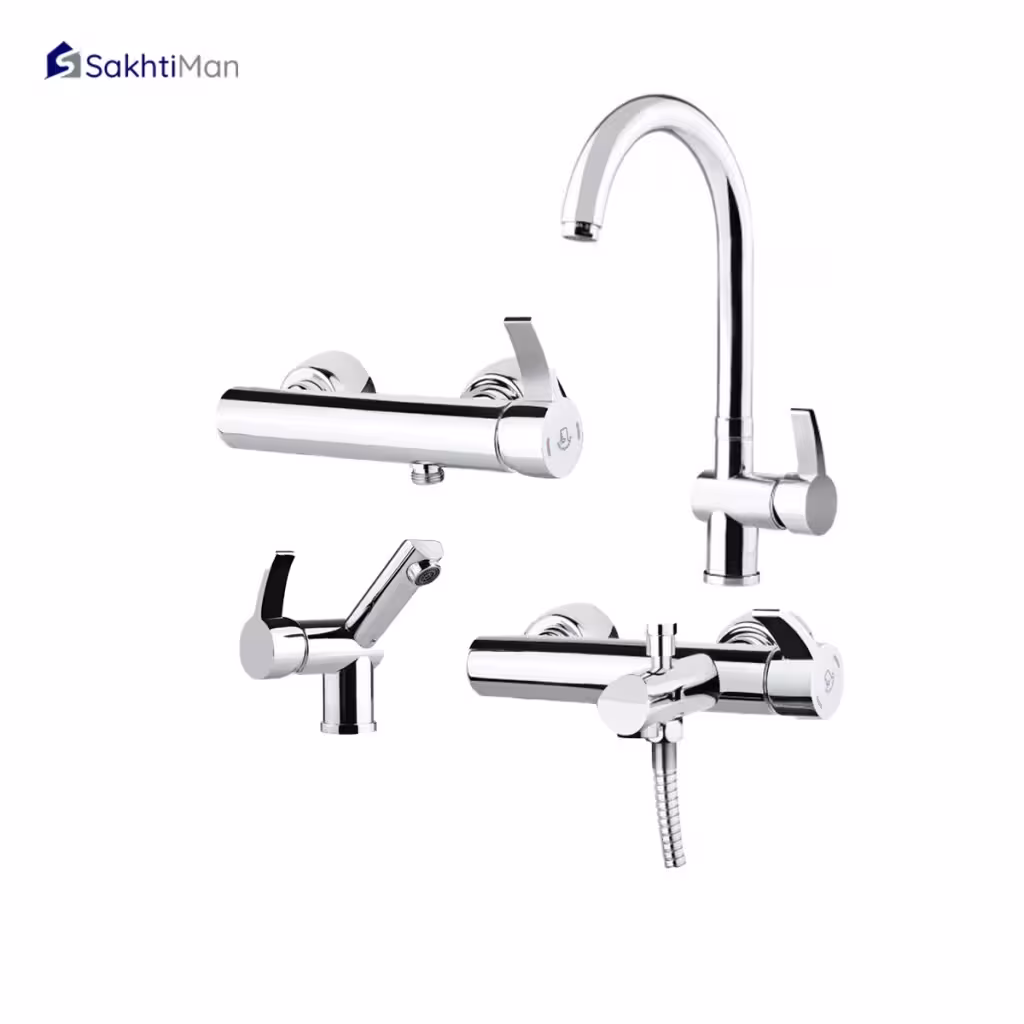 ست شیرآلات گلپایگان مدل پارس