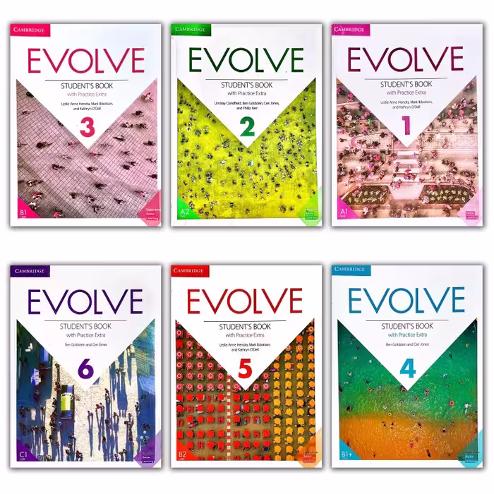 مجموعه کتاب 6 جلدی Evolve