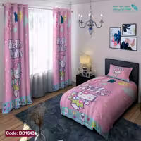 روتختی طرح هلو کیتی یکنفره کد BD1643