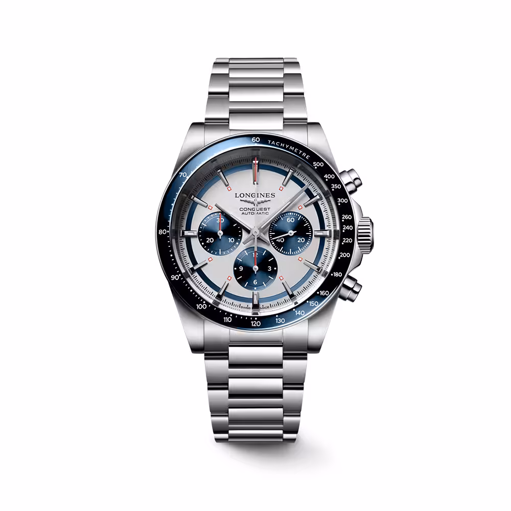 ساعت مچی مردانه لونژین  Longines-Conquest-Chronograph-L3.835.4.98.6.3