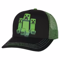 کلاه کپ ماینکرافت طرح Creeper کد 04