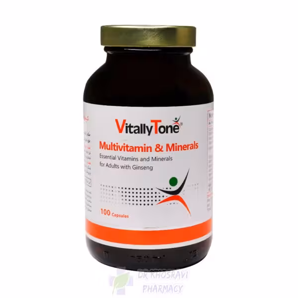 کپسول ژلاتینی نرم مولتی ویتامین و مینرال ویتالی تون