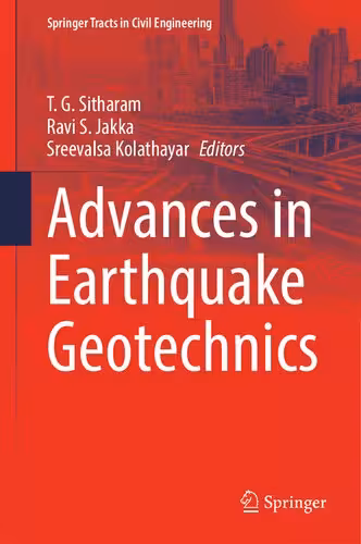 خرید و دانلود نسخه کامل کتاب Advances in Earthquake Geotechnics