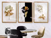 تابلو دکوراتیو سه تکه 60*40 درجه1