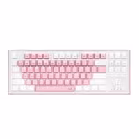 کیبورد گیمینگ ردراگون BES K611-P1B PINK-WHITE