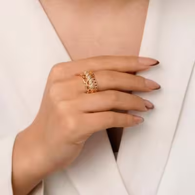 انگشتر فوق لوکس ژوپینگ (پک 4 عددی)