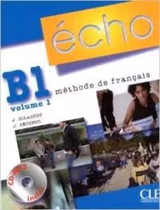 کتاب فرانسوی اکو echo b1 volume 1 methode de francais  cahier