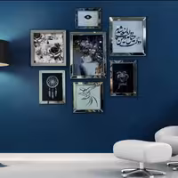 تابلو مدرن قاب آینه کد 6 گروه تولیدی بکلیت