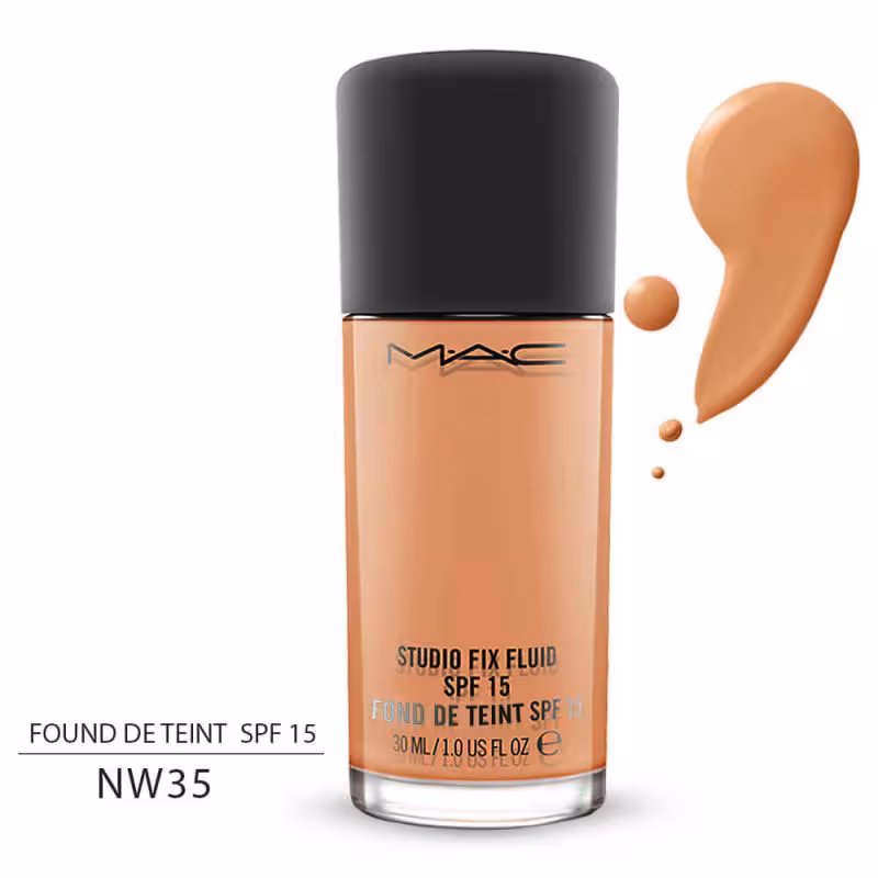 کرم پودر مک شماره MAC STUDIO FIX FLUID NW35