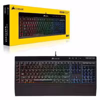 خرید کیبورد گیمینگ کورسیر مدل Keyboard Corsair K55 RGB با بهترین قیمت
