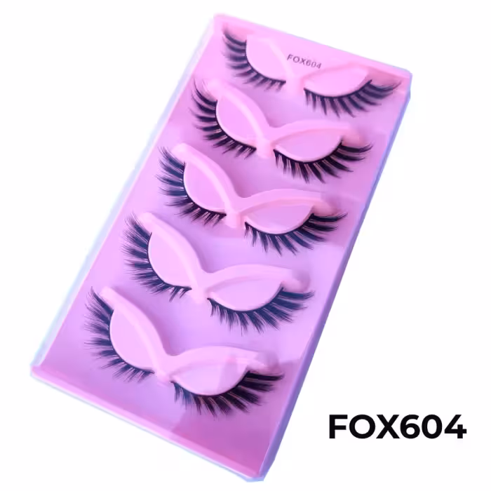 مژه 5 جفتی روباهی فاکس کد FOX604