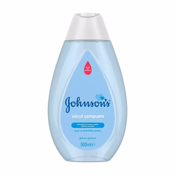 شامپو بدن کودک جانسون مدل Johnsons Regular حجم 500 میلی