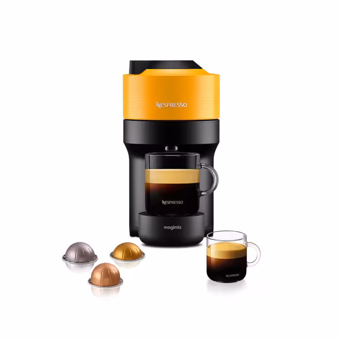 اسپرسو ساز نسپرسو مدل Vertuo Pop رنگ مشکی / طلایی