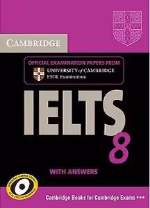 کتاب کمبریج آیلتس IELTS Cambridge 8+CD