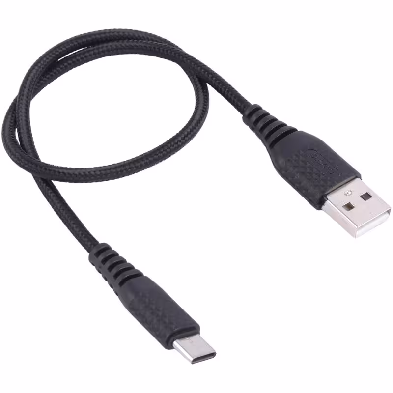 کابل شارژ پاوربانک TYPE-C بیاند مدل BA-323 به طول 30 سانتی متر