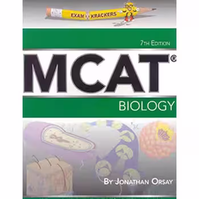 کتاب MCAT: Biology اثر Jonathan Orsay