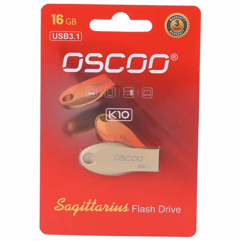 فلش 16 گیگ اسکو Oscoo K10 USB 3.1