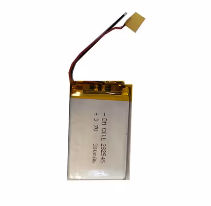 باتری لیتیوم پلیمر 3.7 ولت 300 میلی آمپر 282545