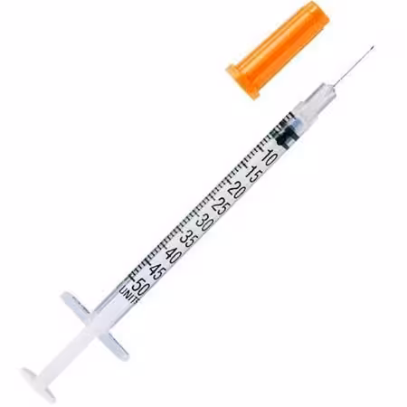 سرنگ انسولین سوپا 1 سی سی