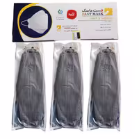 ماسک تنفسی فست مدل سه بعدی شش لایه KF94 کد 14 بسته 25 عددی | کالا مکس