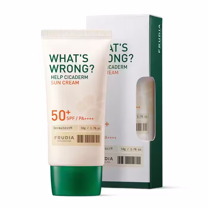ضد آفتاب جوانساز فرودیاFrudia What’s Wrong Help Cicaderm Sun Cream