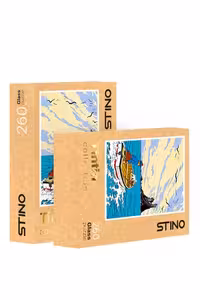 پازل 500 قطعه طرح تن تن کد 107