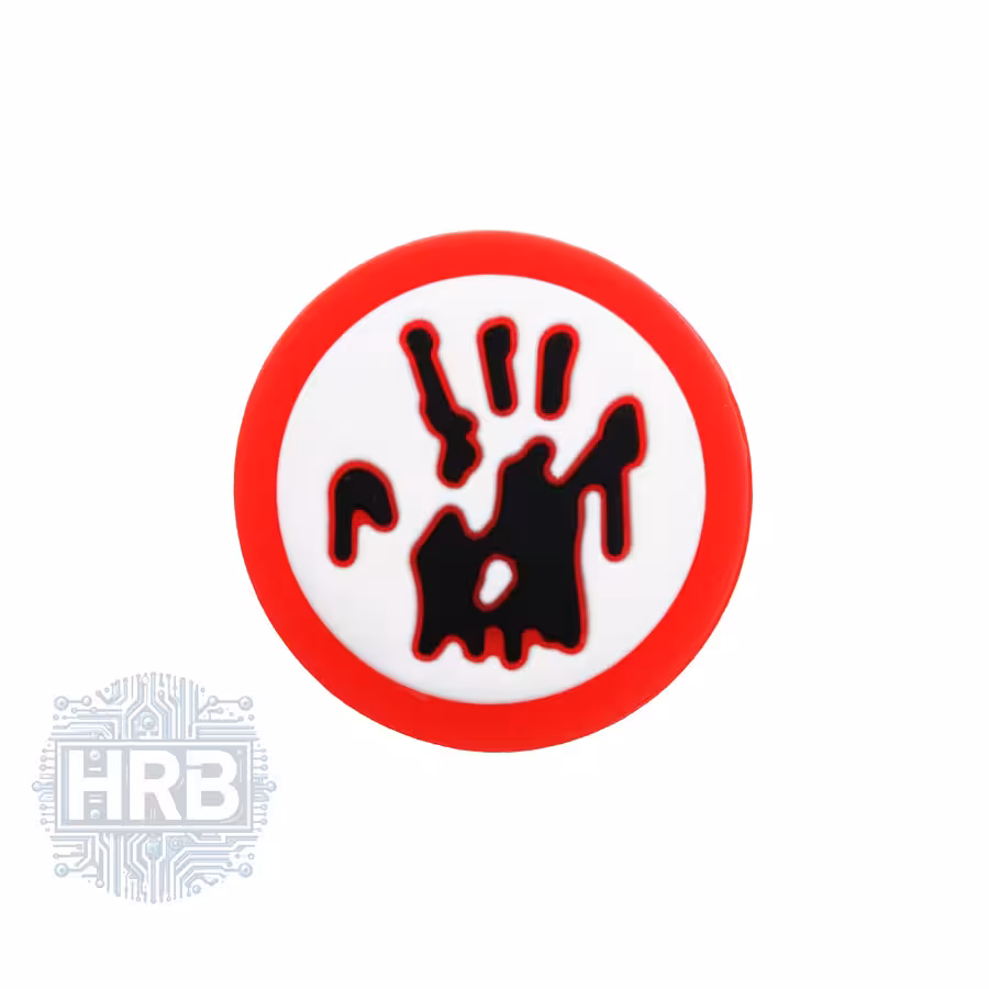 روکش آنالوگ دسته طرح Bloody Hand بسته 1 عددی