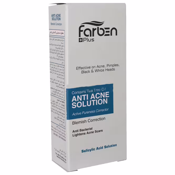 محلول ضد جوش و آکنه فاربن (50 میل)