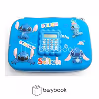 fly / فلای / جامدادی تبلتی / فانتزی / ماشین حسابی / سایز بزرگ / طرح استیج آبی