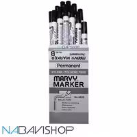 ماژیک معمولی یوشیدا رنگ مشکی بسته 12 عددی