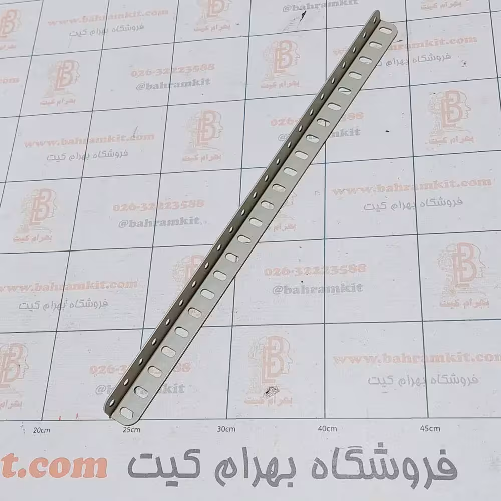 سازه فلزی نبشی 23 سوراخ بسته 2 تایی