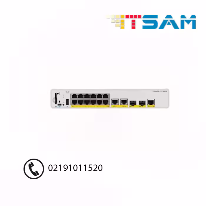 سوئیچ سیسکو Cisco C9200CX-12P-2X2G-E