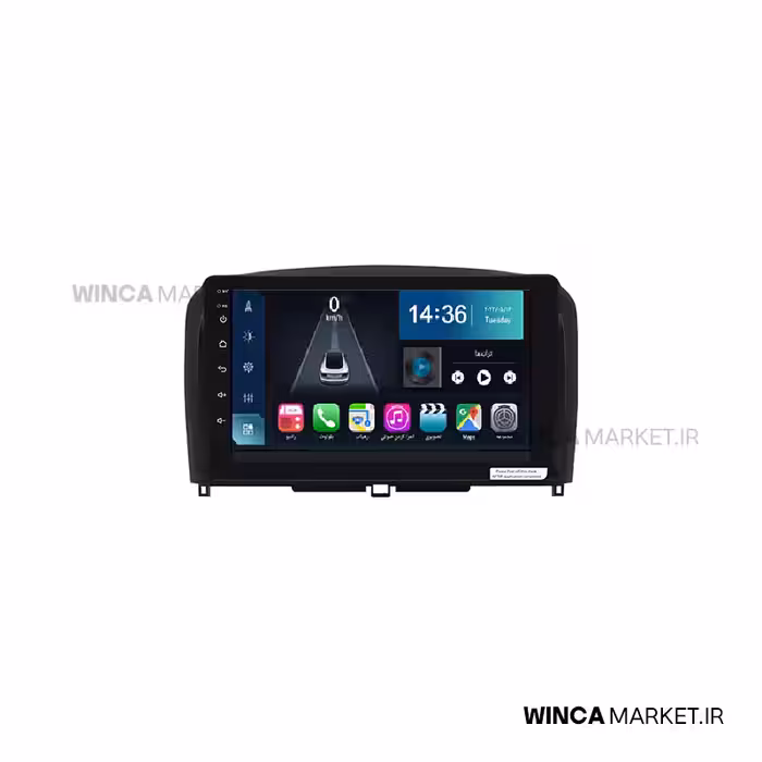 مانیتور فابریک اندروید ام وی ام 315 قدیم سری S500 BLU-RAY مدل GL855 برند وینکا WINCA