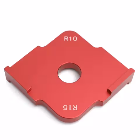 شابلون اندازه گیری شعاع و کنج LB075_C با شعاع R10/15