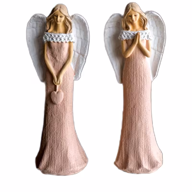 مجسمه فرشته های مهربان xs1253  مجموعه 2عددی