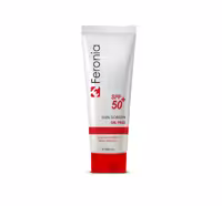 کرم ضد آفتاب بی رنگ فاقد چربی SPF50 فرونیا