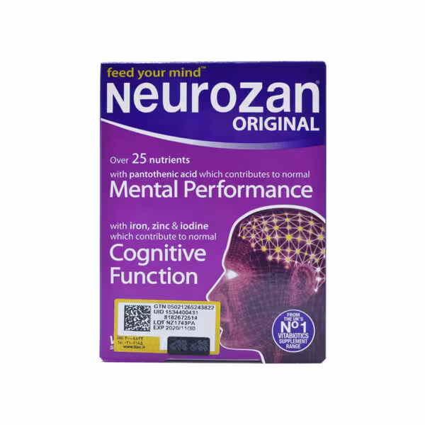 قرص نروزان ویتابیوتیکس اورجینال  Vitabiotics Neurozan Feed Your Min Original