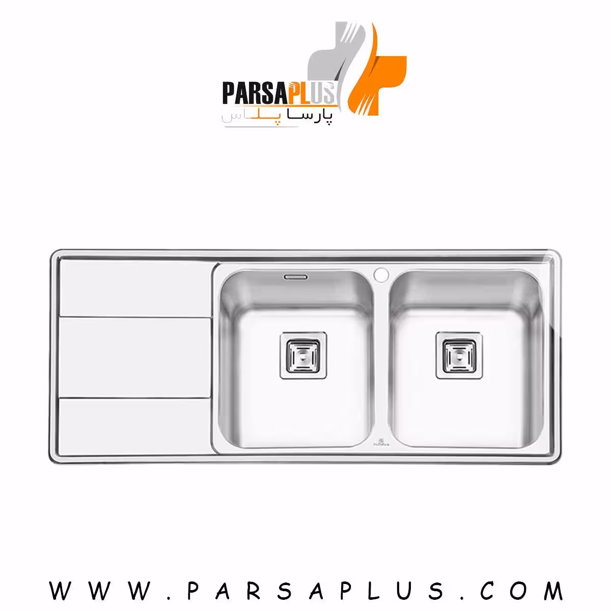 سینک پرنیان استیل Ps 1215 توکار